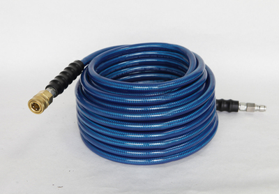 TPU透明蓝色钢丝管